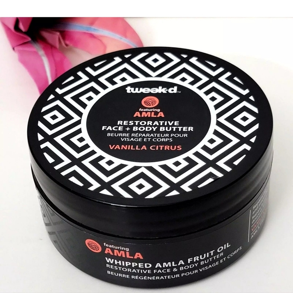 Tweak.d AMLA WHIPPED AMLA FRUIT OIL Restorative Face + Body Butter 4 oz VANILLA